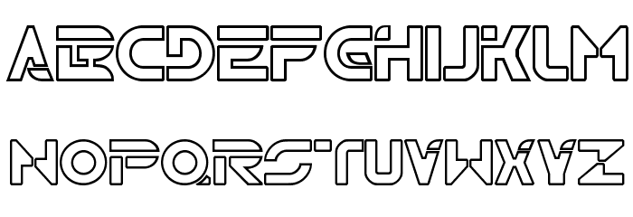 TR2N Font LOWERCASE