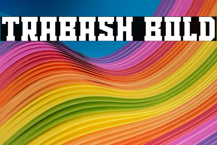 TRABASH Bold Example 3