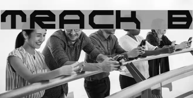 TRACK  Bold Font examples