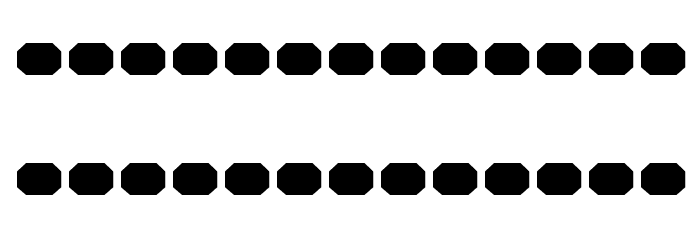 TRACK Bold Font LOWERCASE