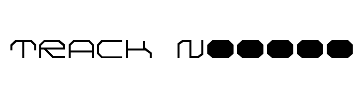 TRACK Normal Font