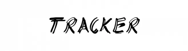 TRACKER  Fuentes Gratis Descargar