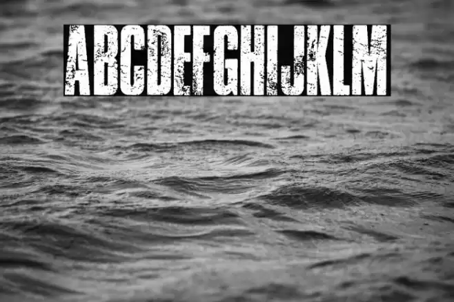 TRAFFIC PERSONAL USE  Font examples