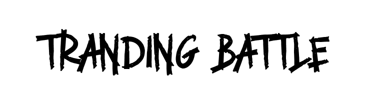 TRANDING BATTLE  baixar fontes gratis