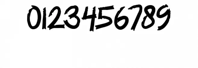 TRANDING BATTLE Font OTHER CHARS