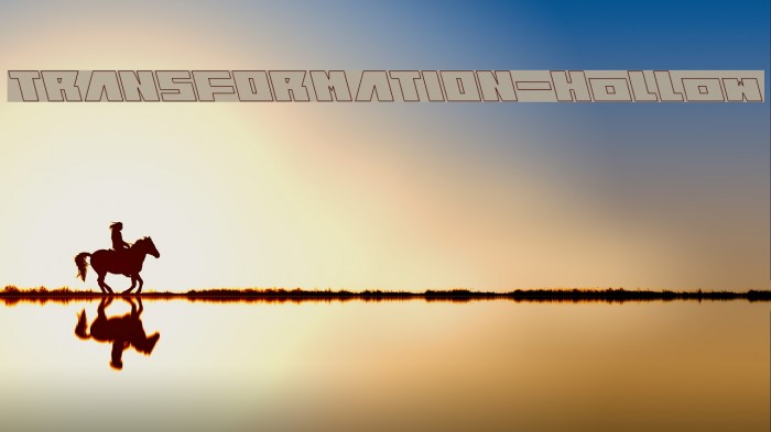 TRANSFORMATION-Hollow Example 1