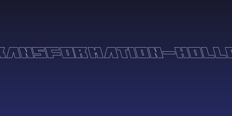 TRANSFORMATION-Hollow Social Header