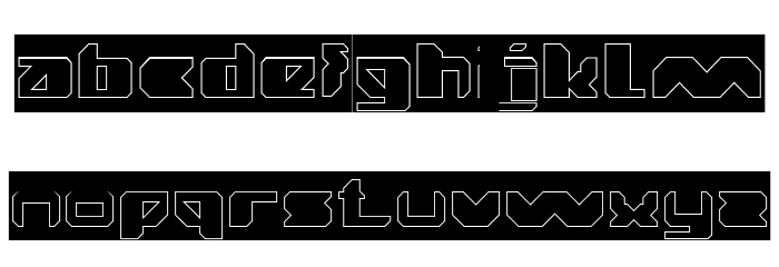 TRANSLATION-Hollow-Inverse Font LOWERCASE