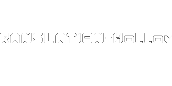 TRANSLATION-Hollow Logo