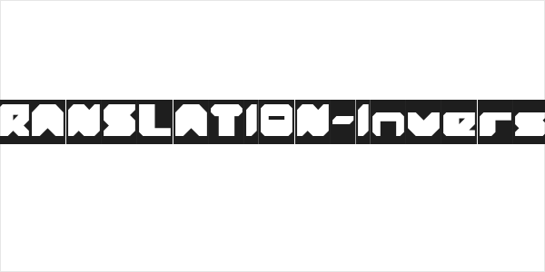 TRANSLATION-Inverse Logo