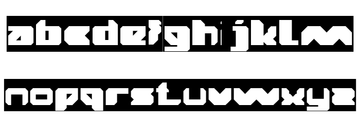 TRANSLATION-Inverse Font LOWERCASE