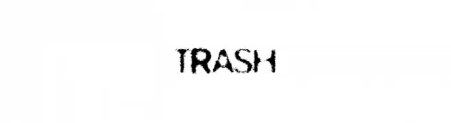 TRASH  免费字体下载