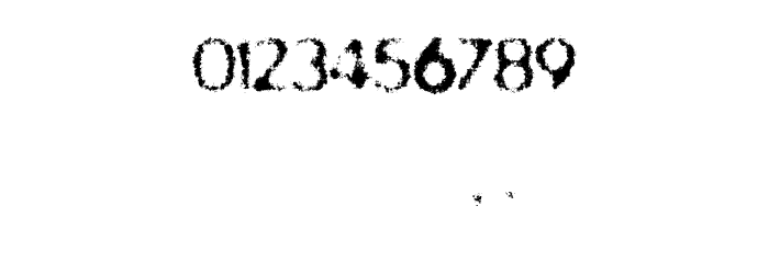 TRASH Font OTHER CHARS