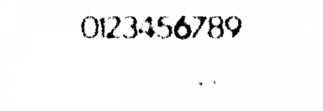 TRASH Font OTHER CHARS