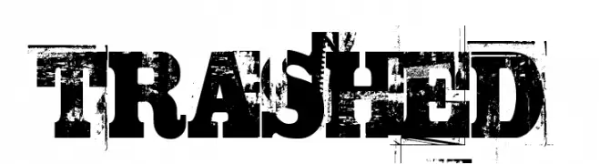 TRASHED  免费字体下载