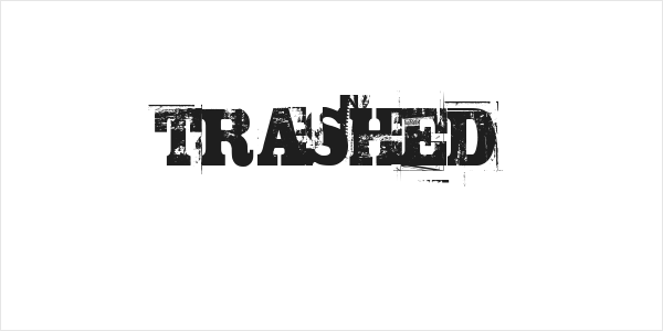 TRASHED Logo