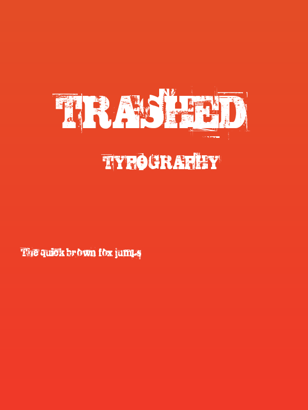 TRASHED Poster