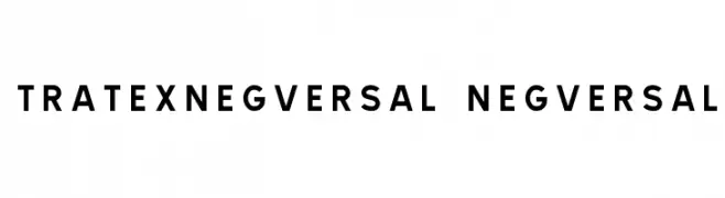 TRATEXNEGVERSAL NEGVERSAL  フリーフォントのダウンロード
