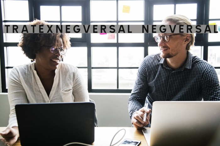 TRATEXNEGVERSAL NEGVERSAL Font examples