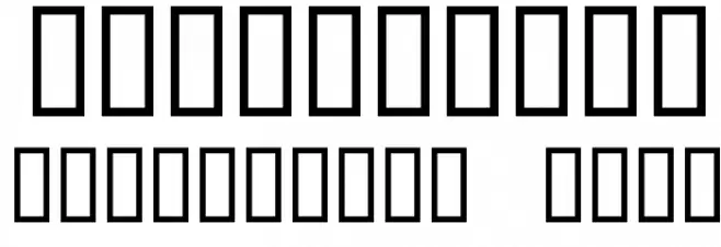 TRATEXNEGVERSALSAMISK NEGVERSALSAMISK Font OTHER CHARS