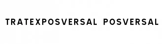 TRATEXPOSVERSAL POSVERSAL  नि: शुल्क फ़ॉन्ट्स डाउनलोड
