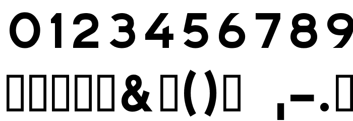 TRATEXPOSVERSAL POSVERSAL Font OTHER CHARS