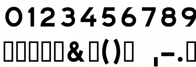 TRATEXPOSVERSAL POSVERSAL Font OTHER CHARS