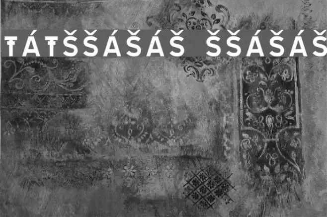 TRATEXPOSVERSALSAMISK POSVERSALSAMISK Шрифта examples