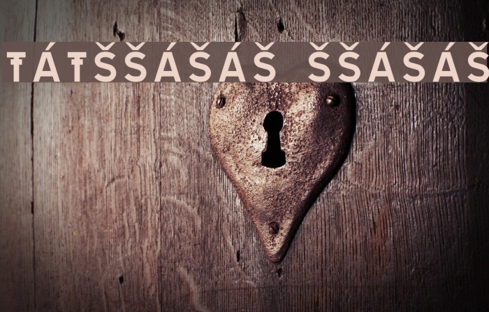 TRATEXPOSVERSALSAMISK POSVERSALSAMISK Font examples