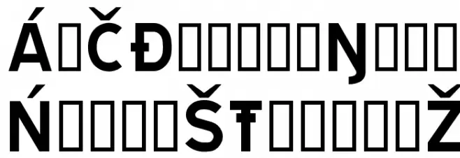 TRATEXSVARTSAMISK SVARTSAMISK フォント 大文字