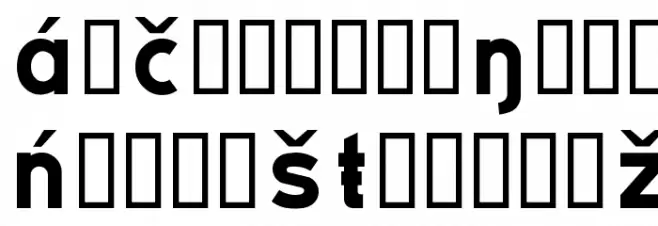 TRATEXVITSAMISK VITSAMISK Font Litere mici