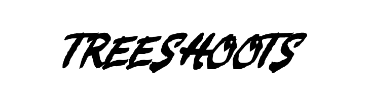 TREESHOOTS  Frei Schriftart Herunterladen