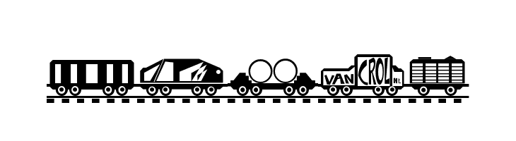 TREIN  フリーフォントのダウンロード