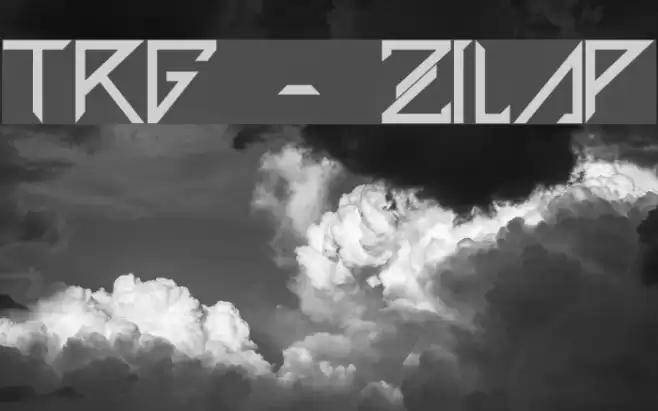 TRG - Zilap Font examples