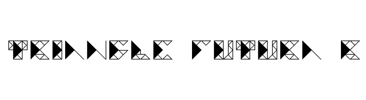 TRIANGLE FUTURA Regular  Free Fonts Download