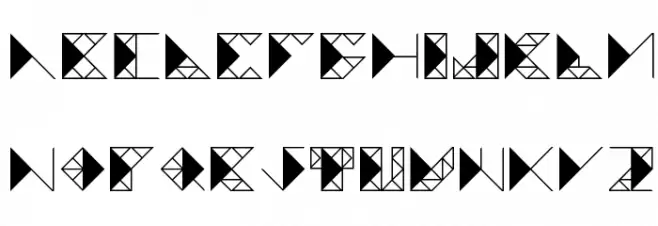 TRIANGLE FUTURA Regular Font OTHER CHARS