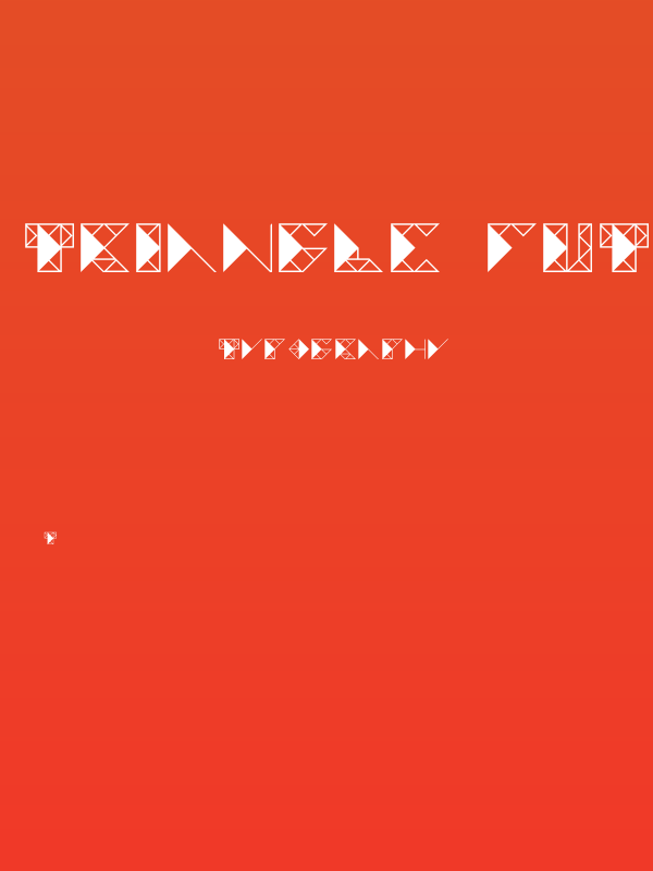 TRIANGLE FUTURA Poster