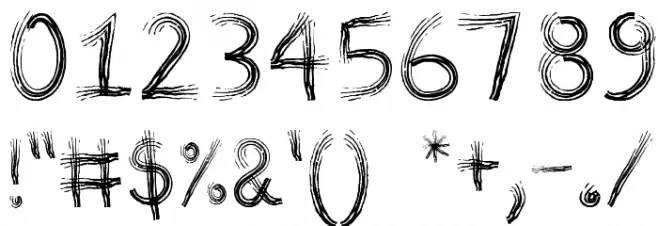 TRIBE FONT Regular Font OTHER CHARS