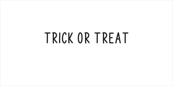 TRICK OR TREAT Logo