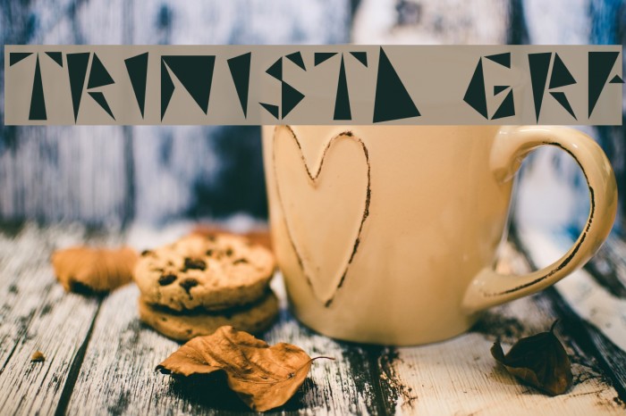 TRINISTA GRF Font examples