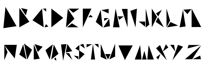 TRINISTA GRF Font LOWERCASE
