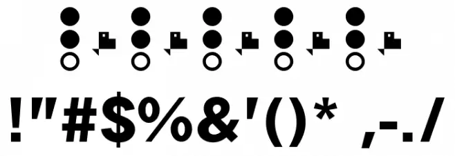 TRIPLETAExtraBold Font OTHER CHARS