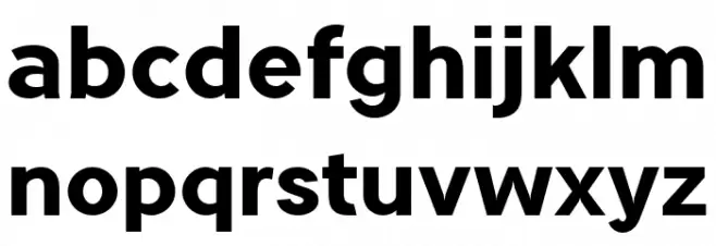 TRIPLETAExtraBold Font LOWERCASE