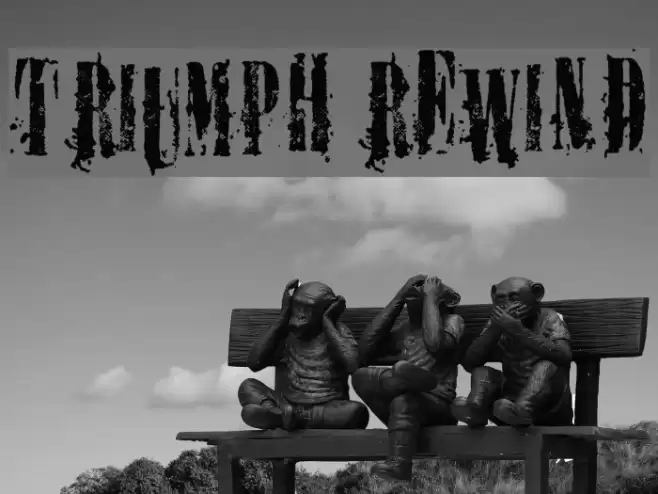TRIUMPH REWIND Font examples