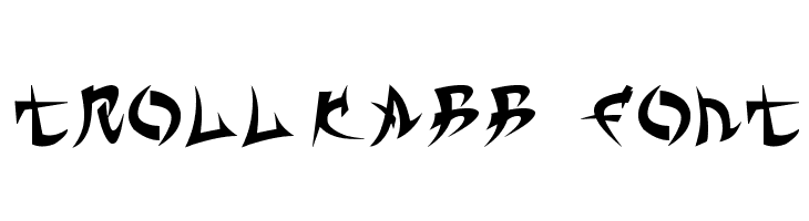 TROLL KABBç FONT  नि: शुल्क फ़ॉन्ट्स डाउनलोड