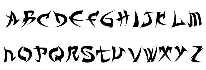 TROLL KABBç FONT Font LOWERCASE