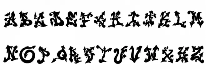 TROLL Schriftart Groß
