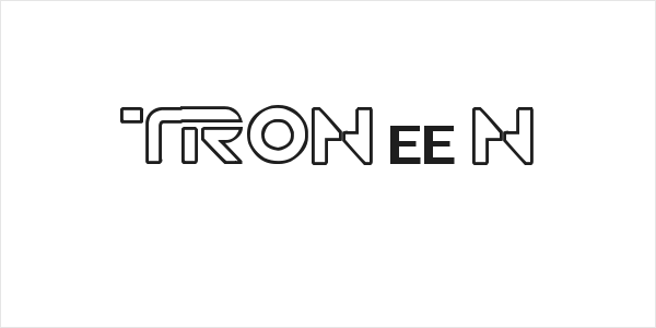 TRON muestre CINE1 Logo