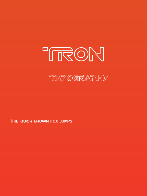 TRON Poster