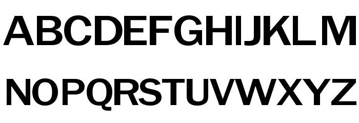TRON Font LOWERCASE